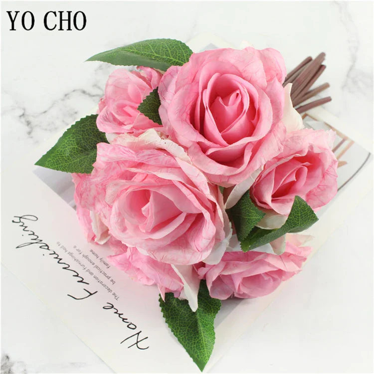 BowLift | Large Peony Silk Flower Bouquet Set