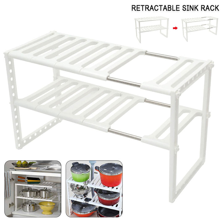 BowLift | Under Sink Magic Organizer Adjustable Rack