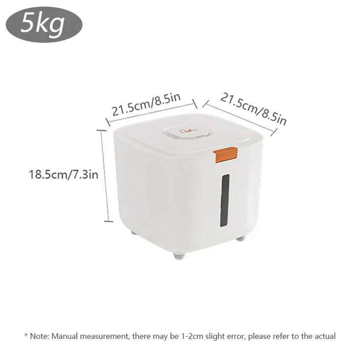 BowLift | TrockenFutterPro Feed Container for Dogs & Cats | Airtight & Moisture Resistant | 3–7kg Storage | Odorless