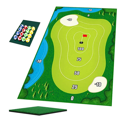 SwingZone - Compact Indoor Golf Set for Home Fun Bowlift