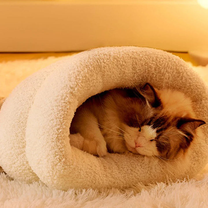 3-Layer Pet Sleeping Bag for Cats & Small Dogs Bowlift