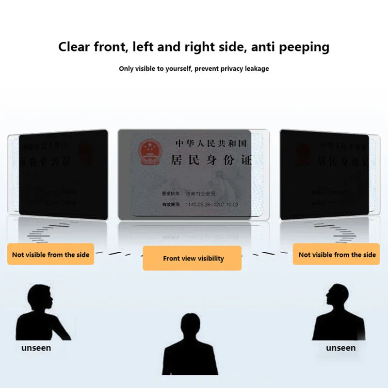 BowLift | Anti-peep Privacy Protective Card Holder