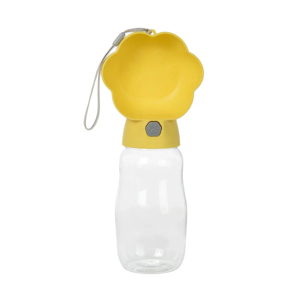 BowLift | Droppa DuoBottle Drink Bottle | 2-in-1 Water & Food Dispenser for Dogs & Cats | Leaksproof & Portable | 380 ml / 530 ml