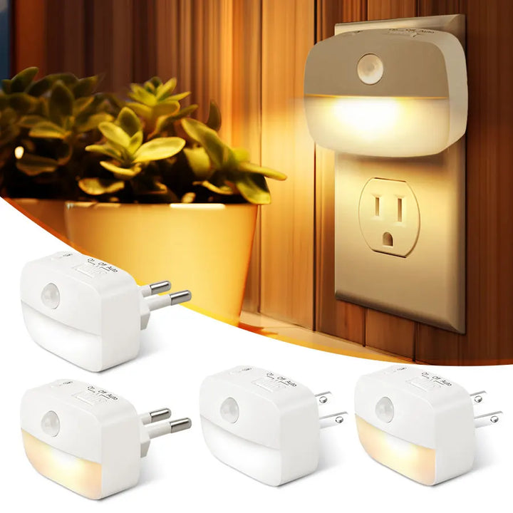 BowLift | LumoSense LED Night Light | With Motion & Light Sensor | Dimmable & Energy Efficient | Warm White & Cool White