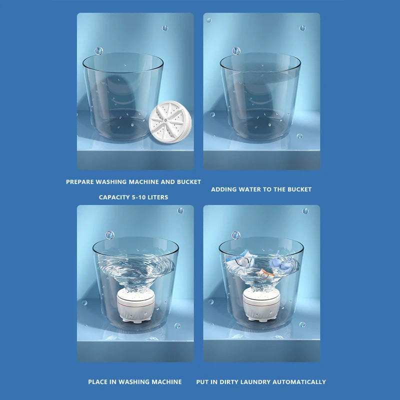 BowLift | Mini Portable Ultrasonic Dish Washer
