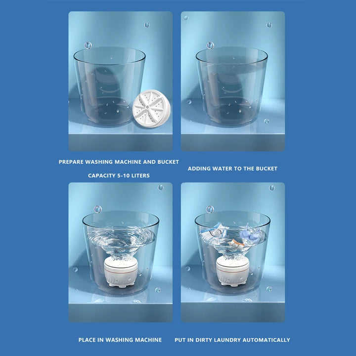 BowLift | Mini Portable Ultrasonic Dish Washer