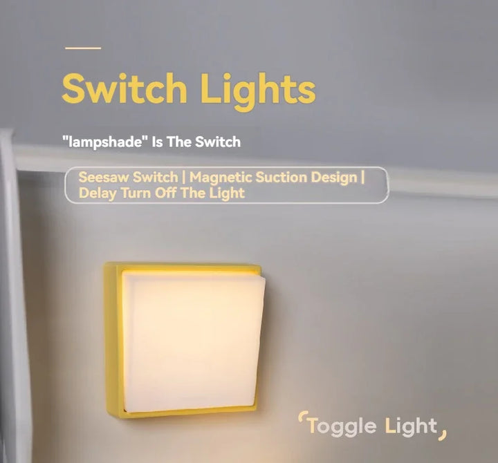 BowLift | Minimalist Rechargeable Switch Night Lamp