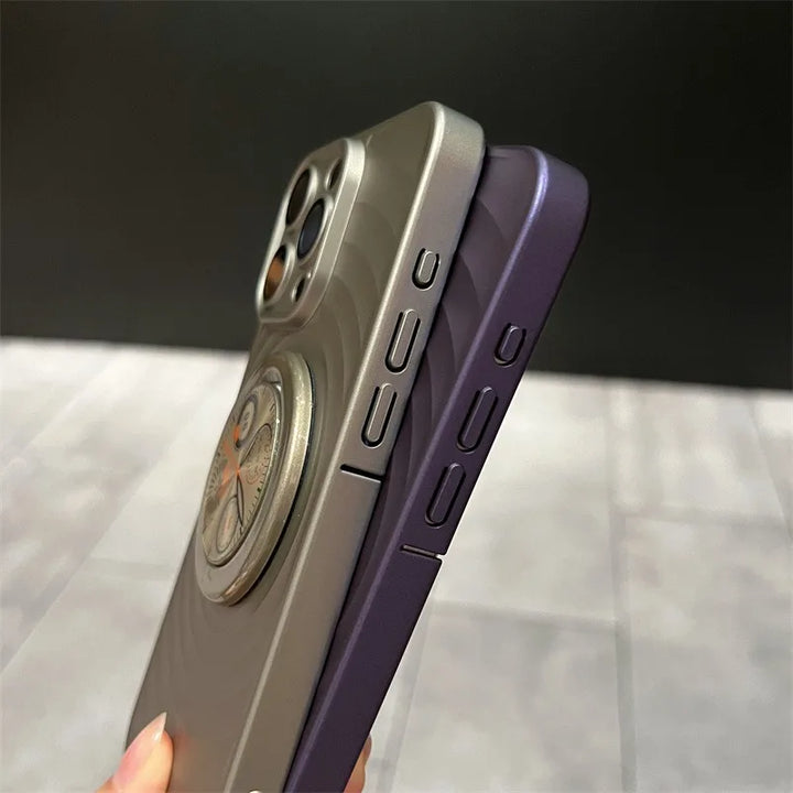 BowLift | Clock Water Ripple Magsafe Bracket Phone Case