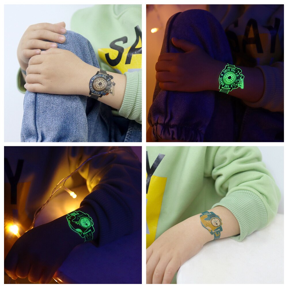 BowLift | Luminous Temporary Tattoo Watch Sticker