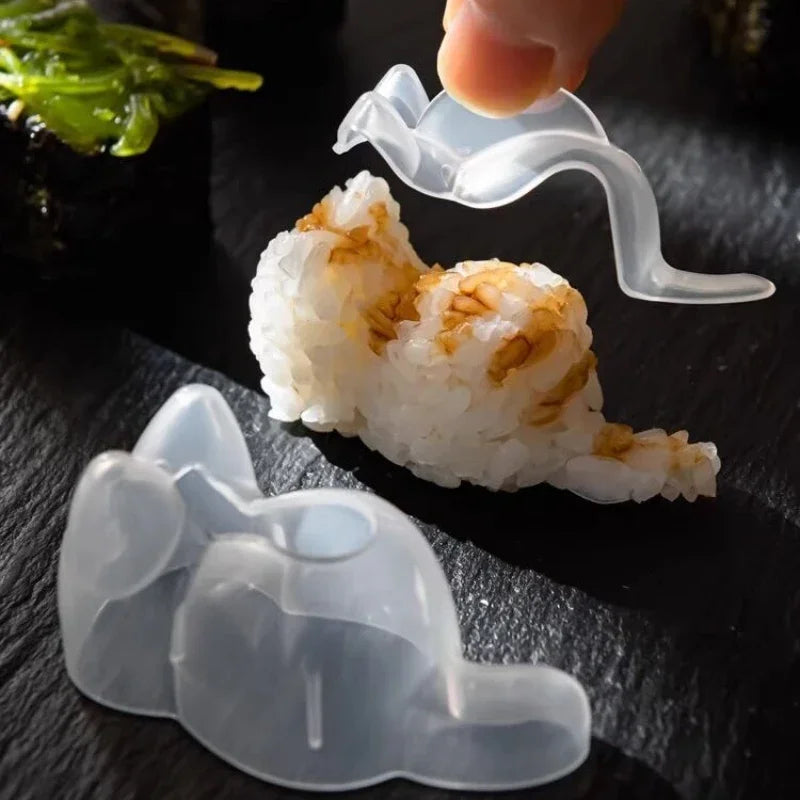 BowLift | Happy Cat Easy Rice Ball Maker Mold