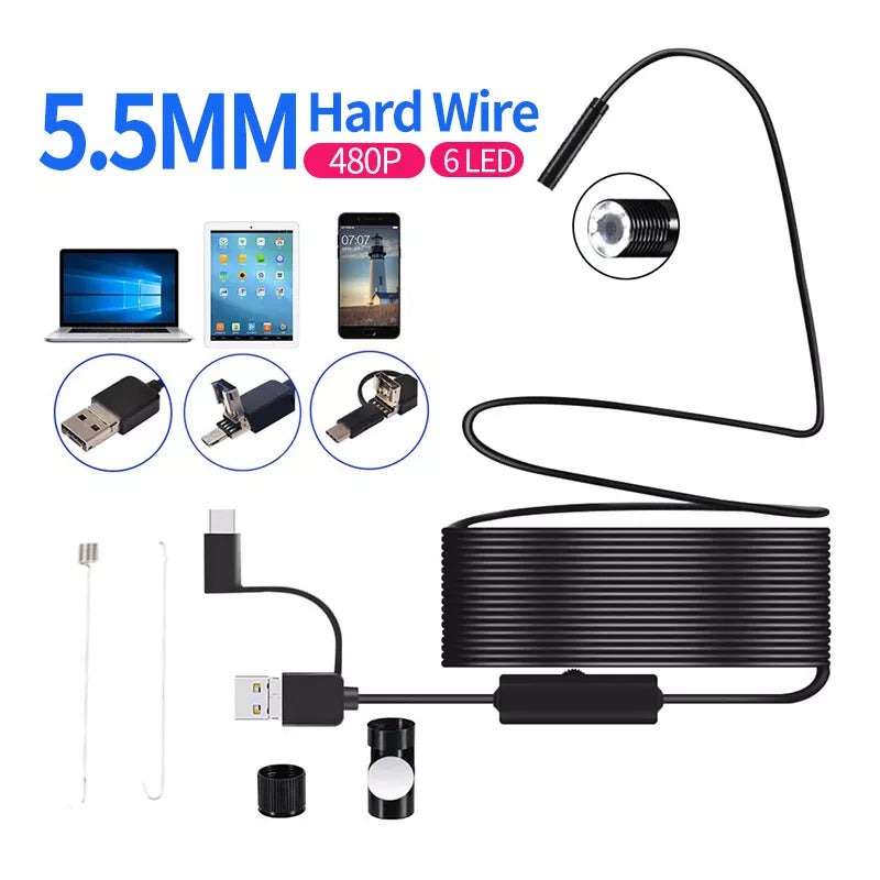 BowLift | USB Endoscope Waterproof Inspection Camera
