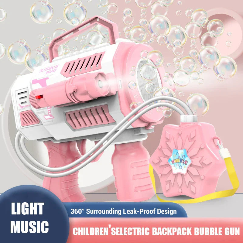 BowLift | Flashing Automatic Large Capacity Bubble Gun