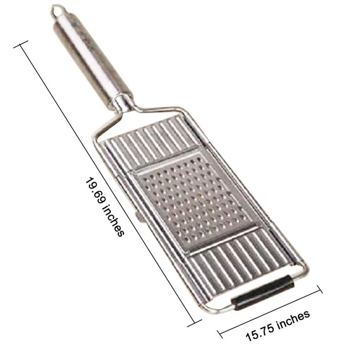 BowLift | Kitchen Cut Stainless Steel Vegetable Grater & Chopper | 3-in-1 Kitchen Grater | Non-Slip & Dishwasher Safe