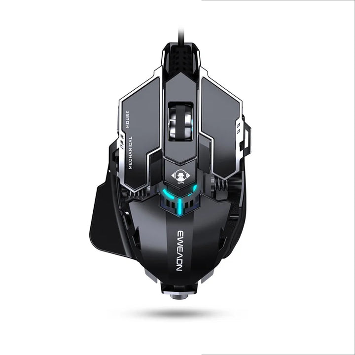 BowLift | Ergonomic RGB Mechanical Metal Wired Gaming Mouse