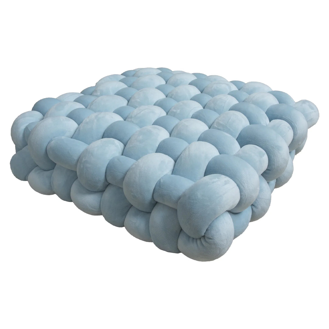 Chunky Woven Knot Cushion | Bowlift