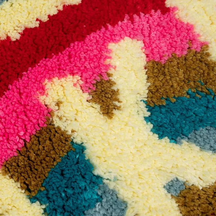 BowLift | Colorful "Get Naked" Non-Slip Microfiber Bath Mat – Absorbent & Fun for Kids and Adults