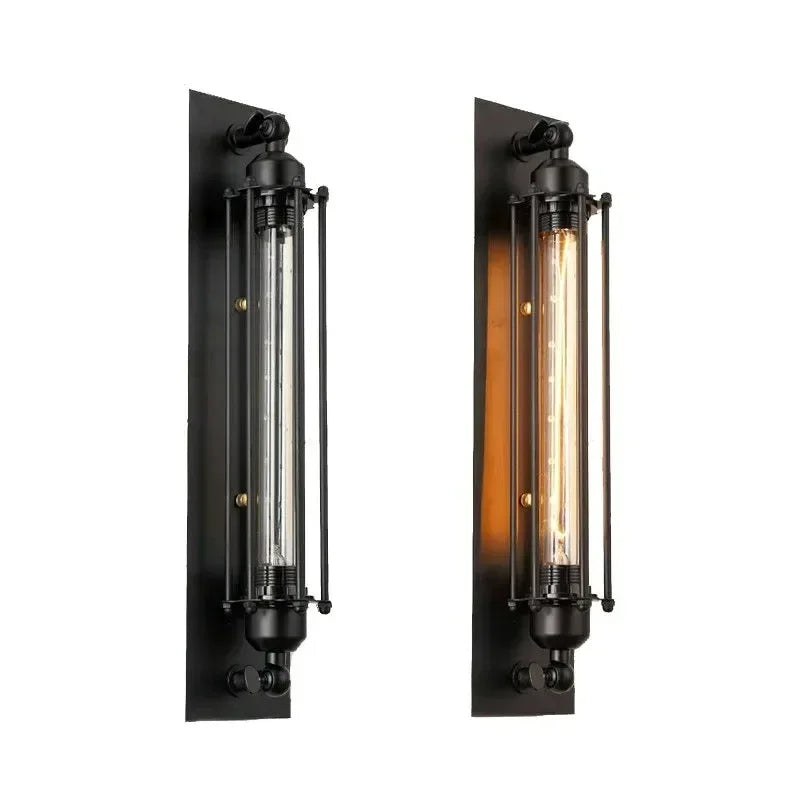 BowLift | Wall Lamp RetroLume | Vintage Edison Design | E27 Socket | Industrial Style for Interiors