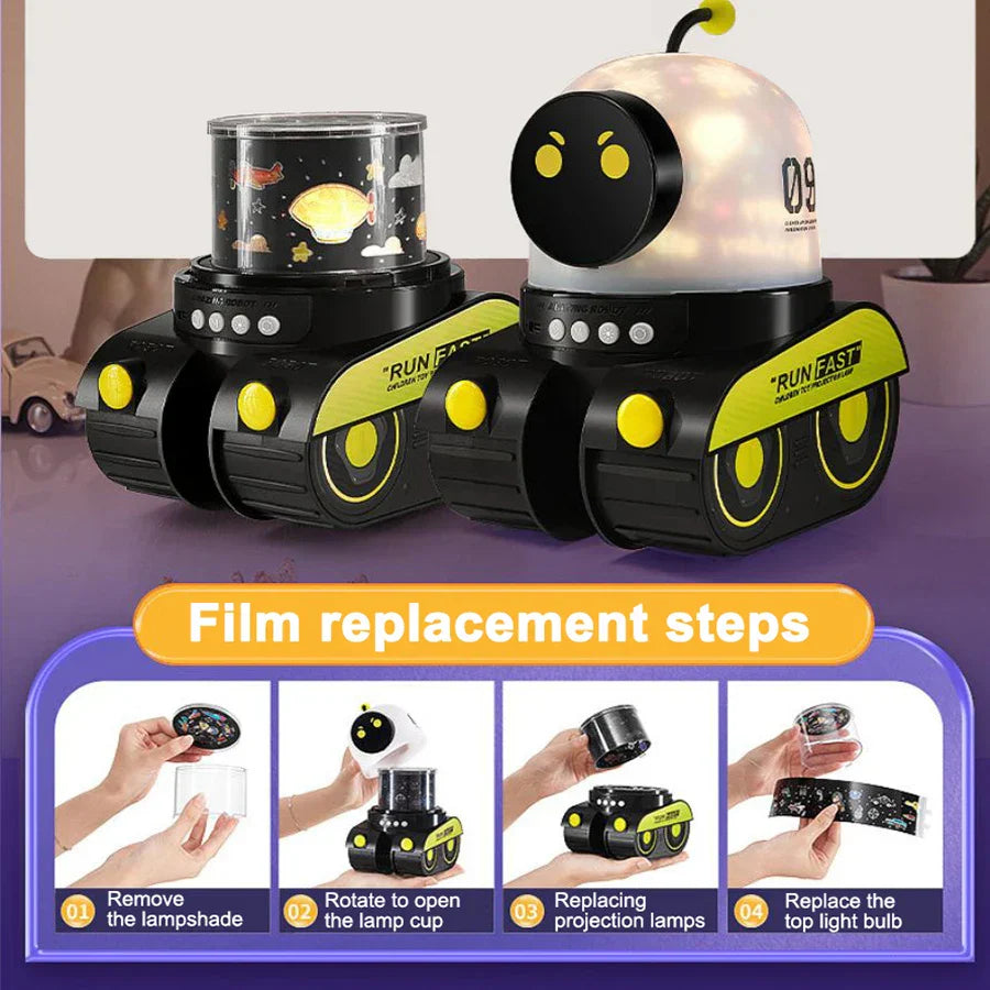 BowLift | Galaxy Navigator Rotating Star LED Projector