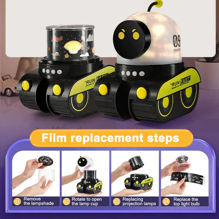 BowLift | Galaxy Navigator Rotating Star LED Projector