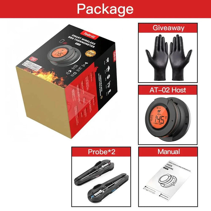 BowLift | Cordless meat thermometer for BBQ & grill
