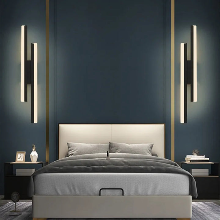 BowLift | DoubliGlow | Minimalistic modern LED wall light