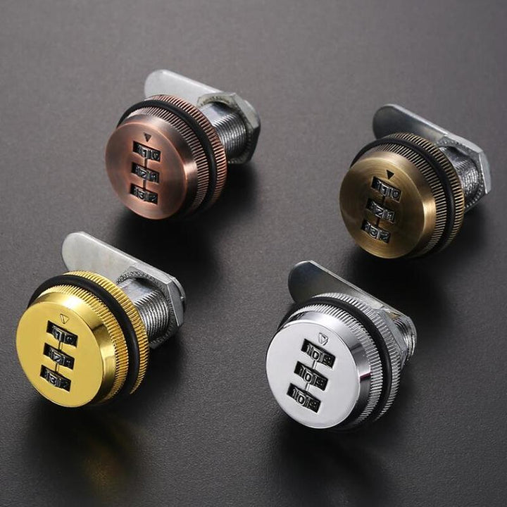 BowLift | 3-Digit Mechanical Password Cabinet Lock