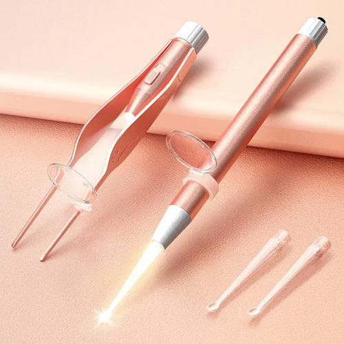 BowLift | Bright View LED Ear Cleaning Tweezer Set
