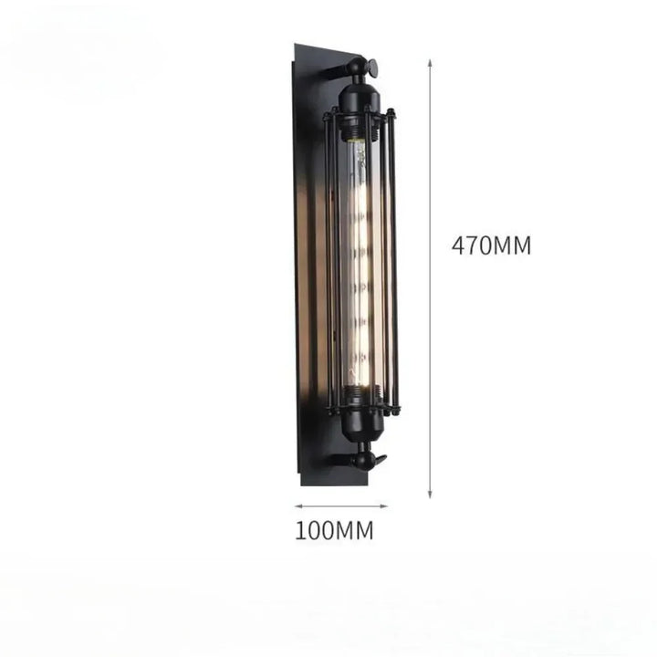 BowLift | Wall Lamp RetroLume | Vintage Edison Design | E27 Socket | Industrial Style for Interiors