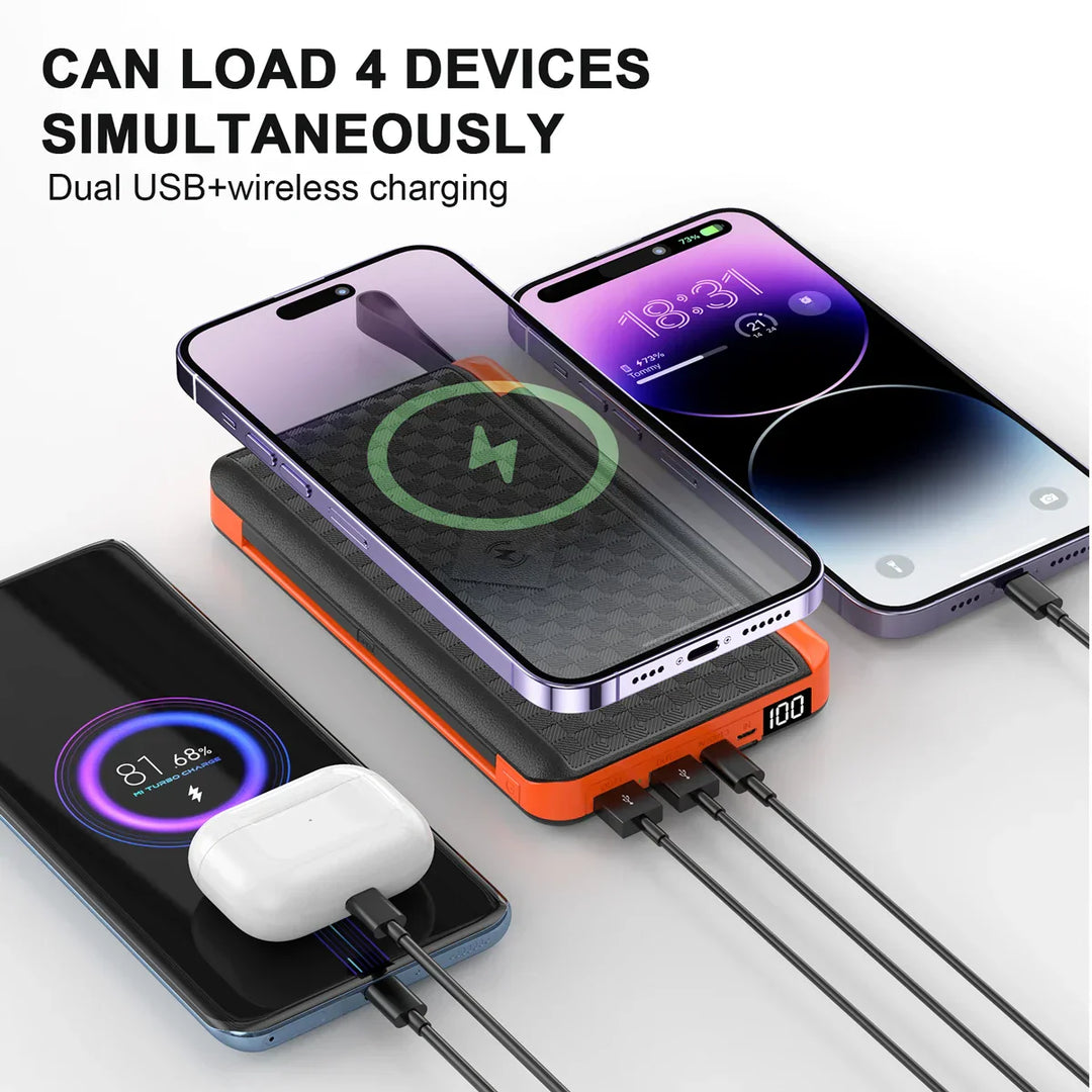 BowLift | Solar Fast Charging Ultra-Large Capacity Portable Powerbank