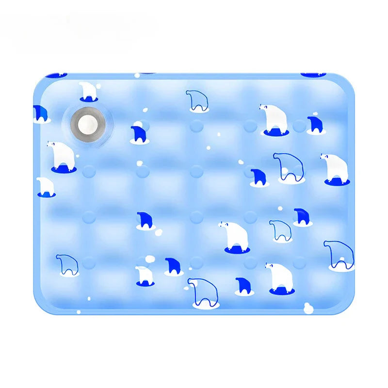 BowLift | FrostiPet Cooling Mat for Dogs & Cats | Water-Filled | Extra Large & Reusable | For Summer & Couch