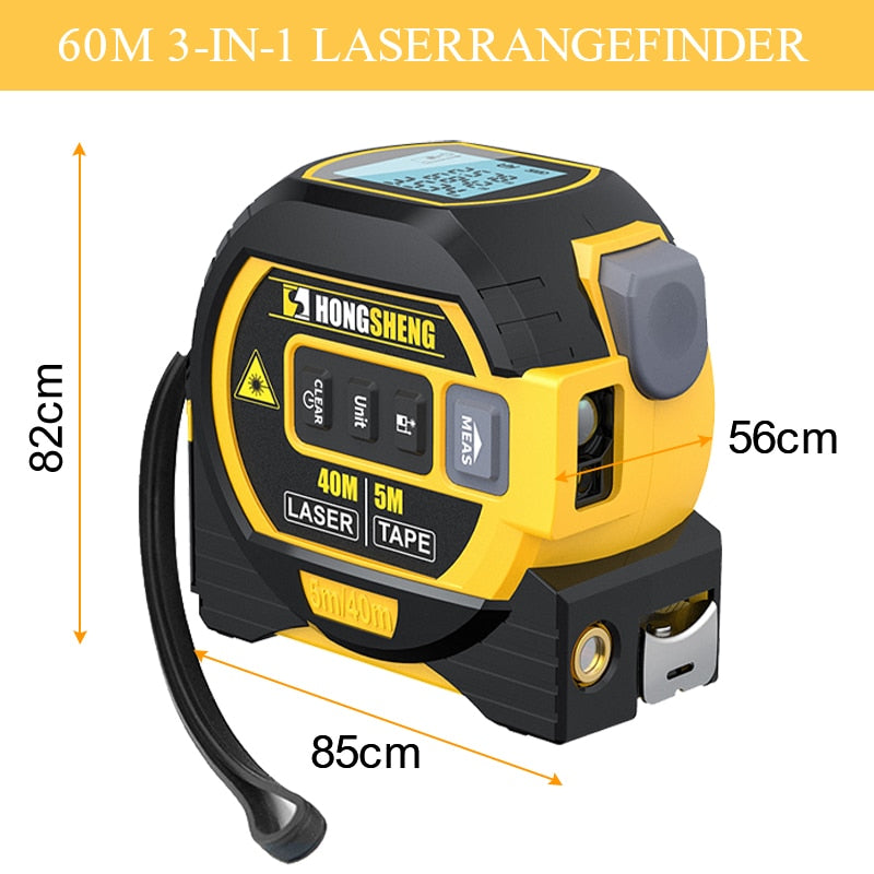 BowLift | 3in1 Ultimate Pro Laser Smart Tape Measure