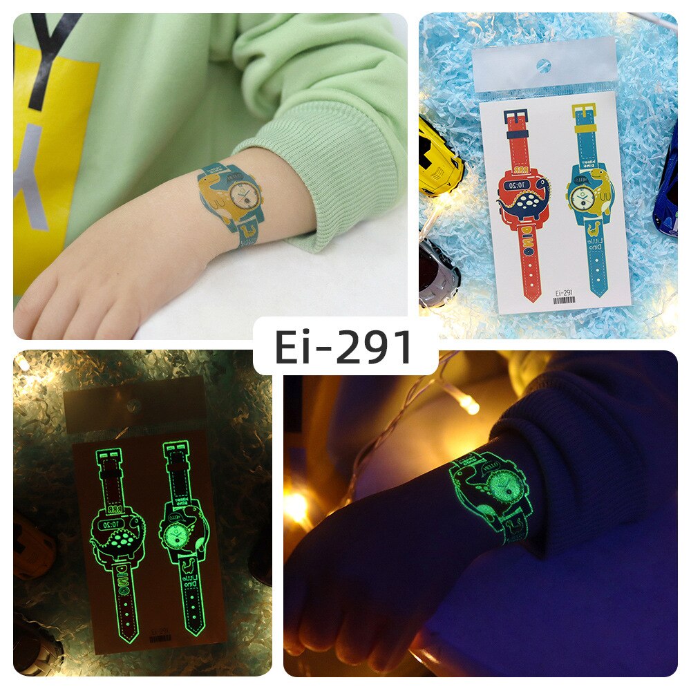 BowLift | Luminous Temporary Tattoo Watch Sticker