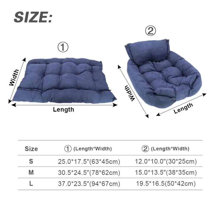 Cozy 3-in-1 bed for pets | Bowlift