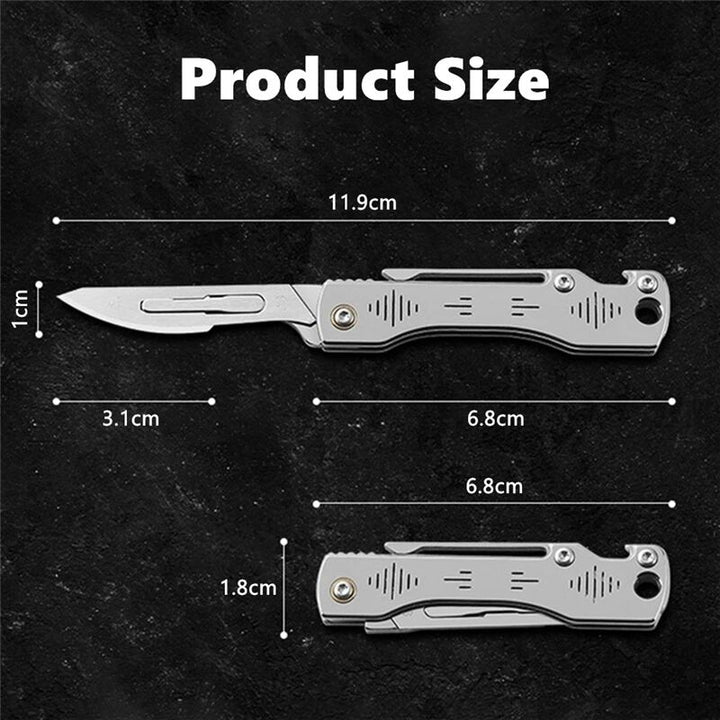 BowLift | Stainless Steel Camping Master Folding Multifunctional Knife