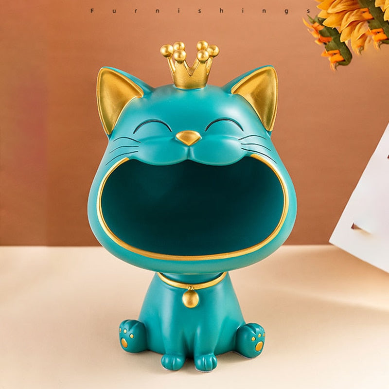 BowLift | Fortune Kitty Statue Home Storage Box