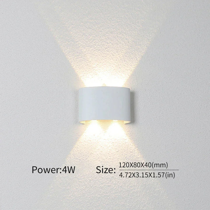 BowLift | Modern lighting, indoor or outdoor: The versatile LED wall lamp