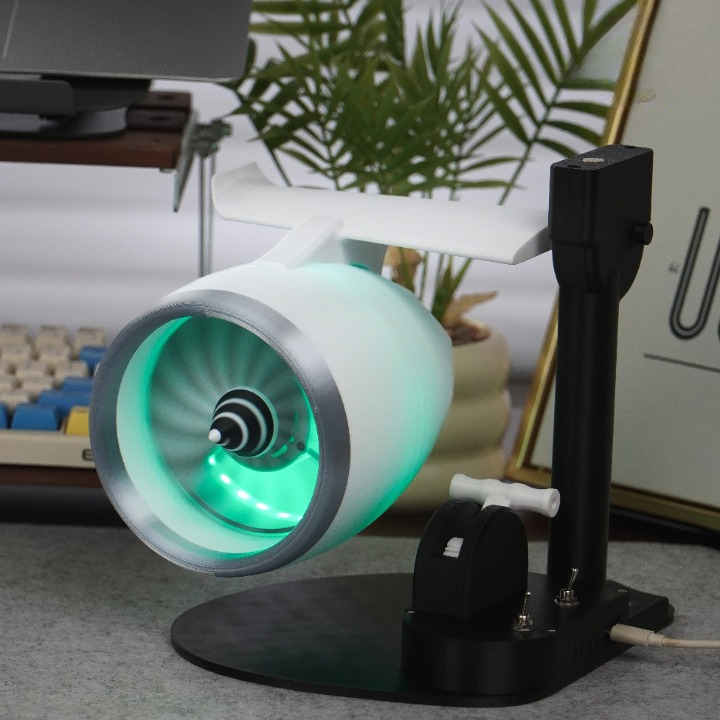BowLift | Turbojet Fan-Style Mist Humidifier with RGB Lighting – AeroMist