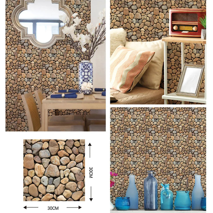 BowLift | 3D Wall Brick Pattern Decal