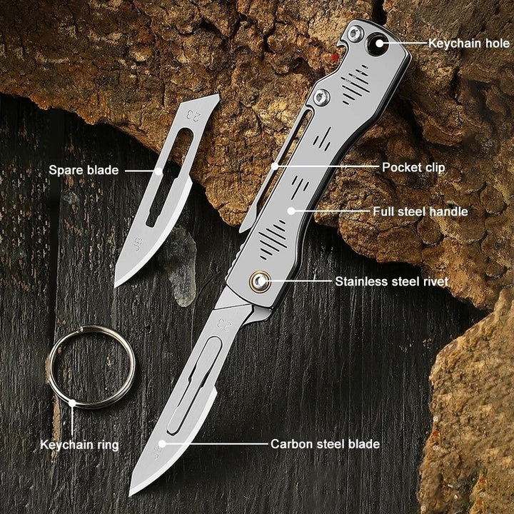 BowLift | Stainless Steel Camping Master Folding Multifunctional Knife