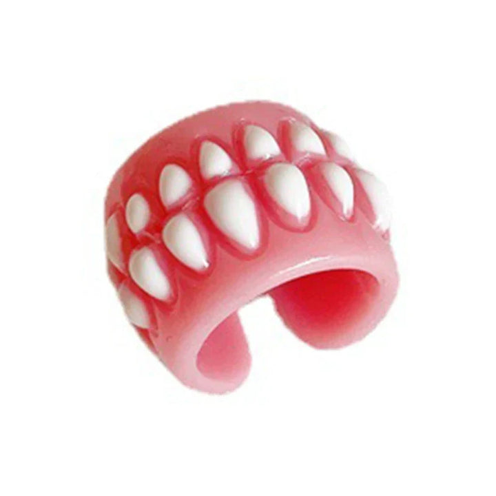 BowLift | Resin Creative Love Bite Teeth-Shaped Rings