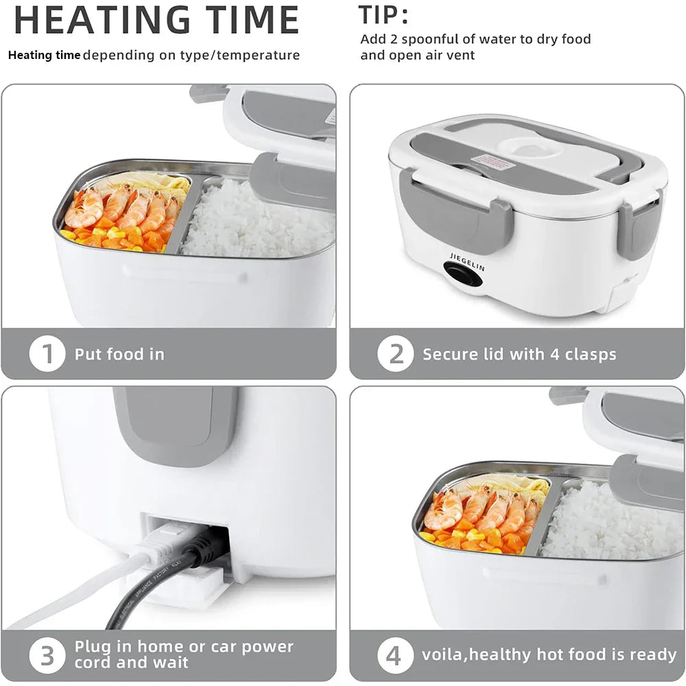 BowLift | 3in1 Electric Heat Fast Portable Meal Warmer Box