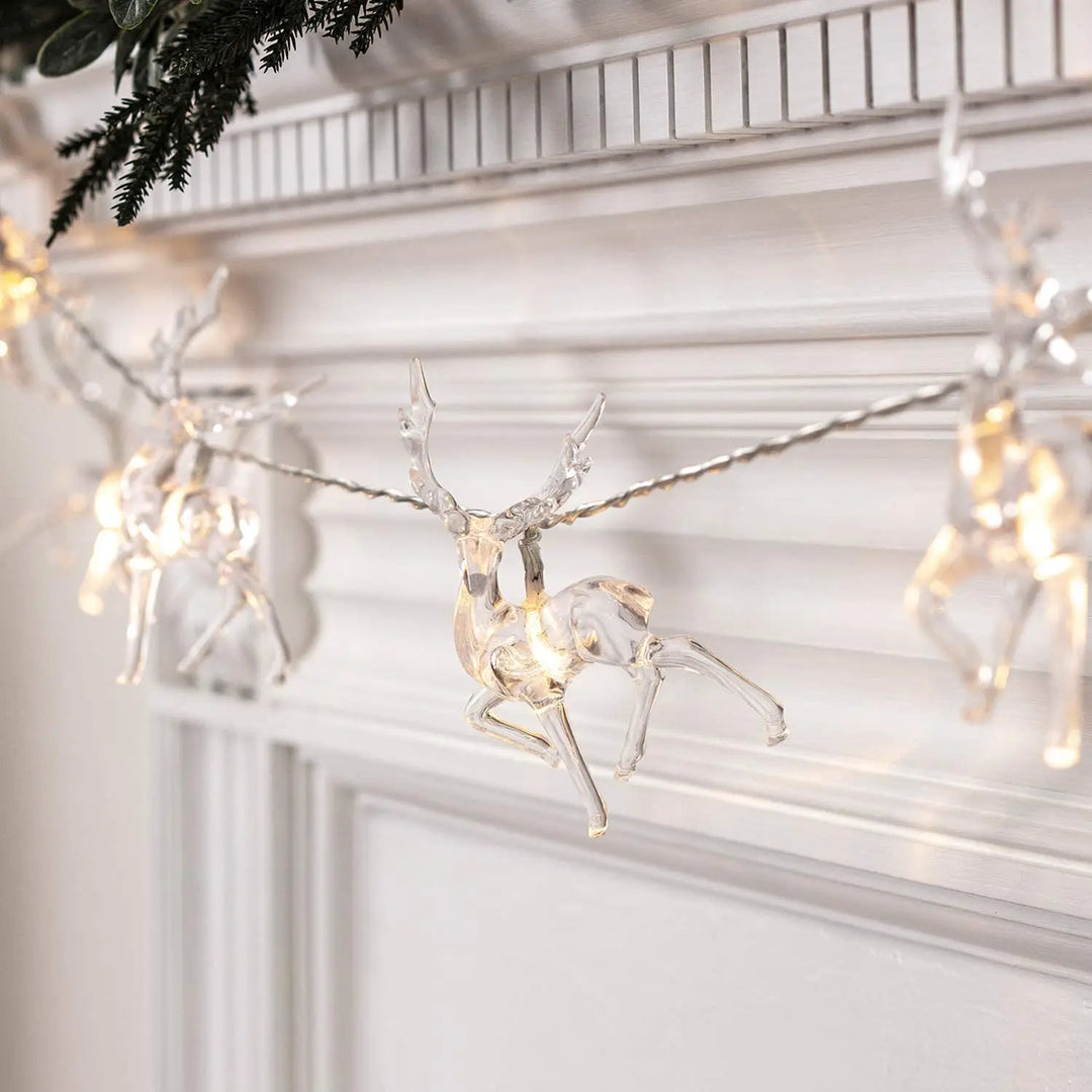 BowLift | CrystalCheer | Elk Decoration Garland