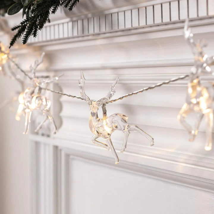 BowLift | CrystalCheer | Elk Decoration Garland