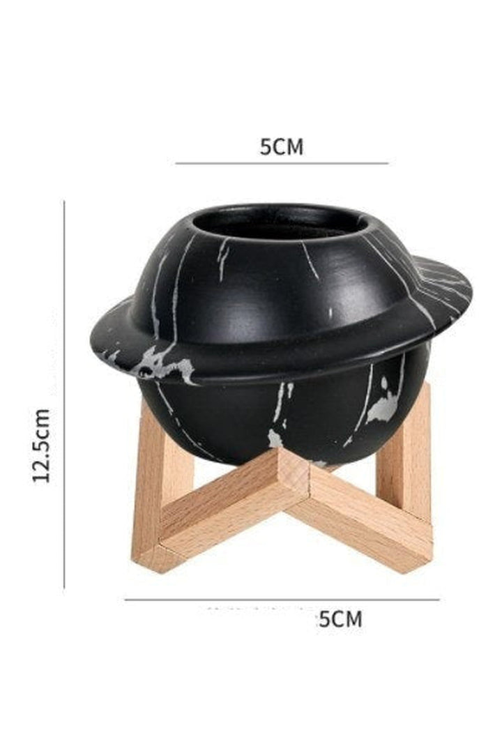 Motif ceramic pot for succulents | Bowlift