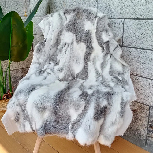 BowLift | Imitated Rabbit Fur | Soft & Natural | 100x50 cm | Handmade