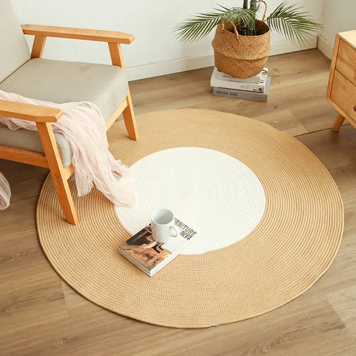 WeaveNest - Luxury Jute Area Rug for Interior Bowlift