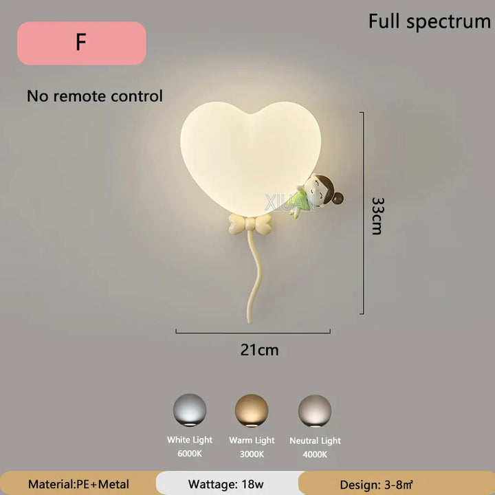LoveLicht - Pink Clouds LED Night Light Bowlift
