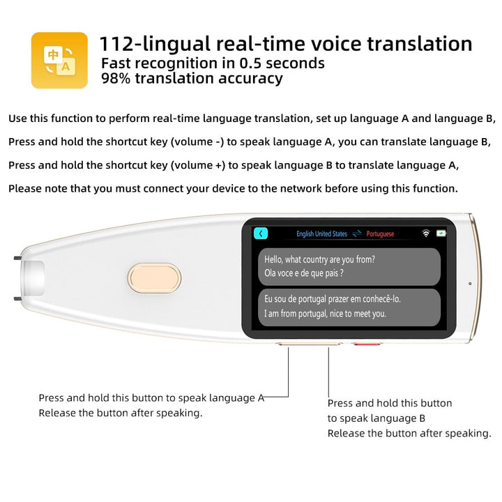 BowLift | Real-Time Language Translator Pen