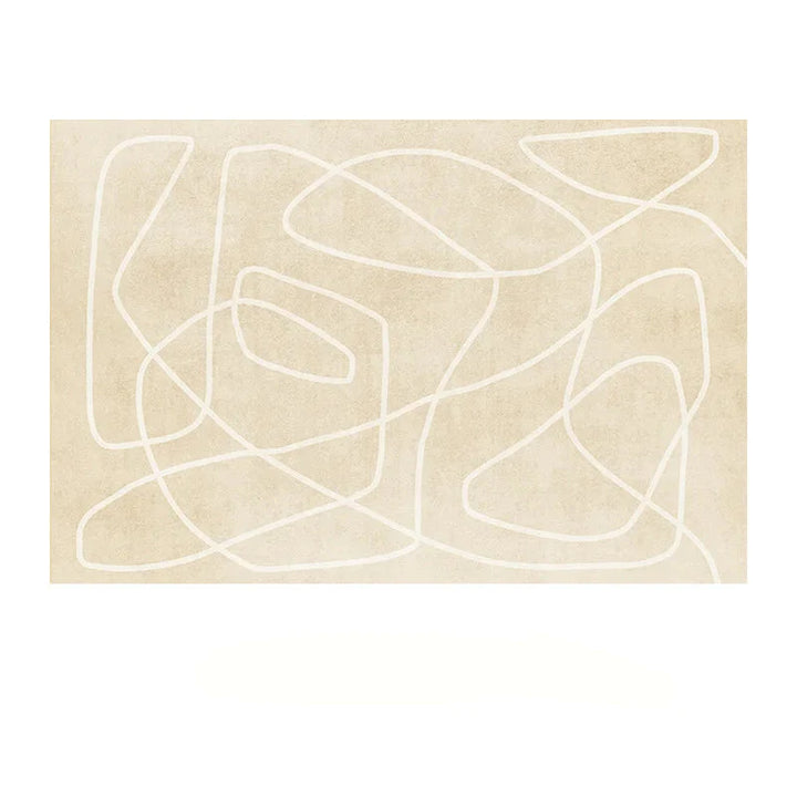 BowLift | Japanese Minimalist Plush Area Rug Non-Slip for Bedroom and Living Room