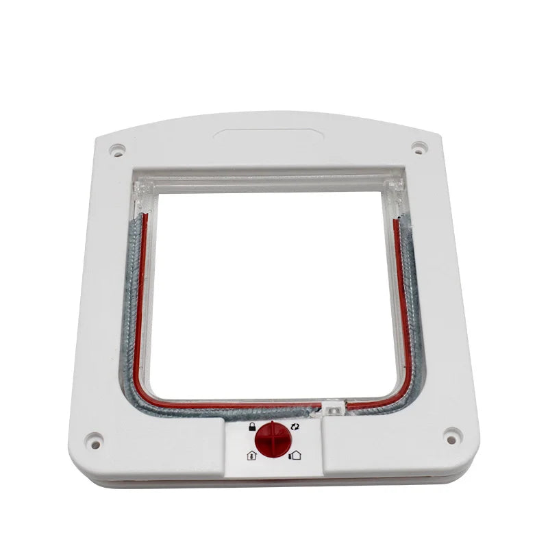4 Way Pet Door for Cats and Dogs Bowlift